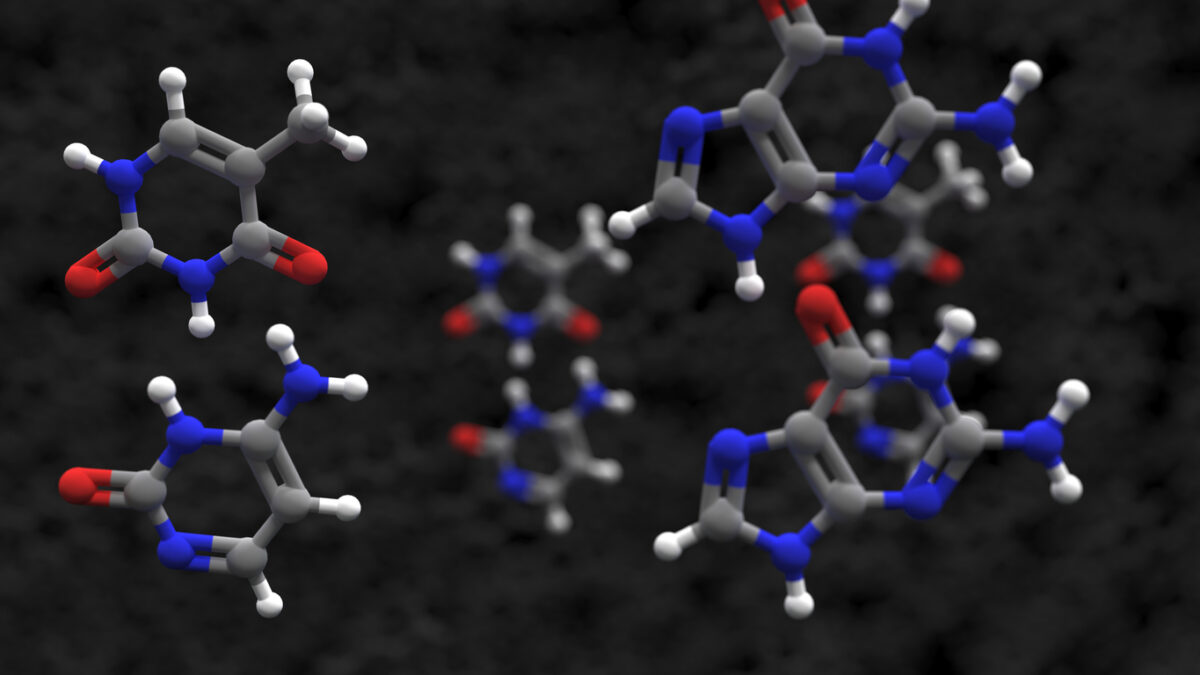 Image of the structure of a molecule