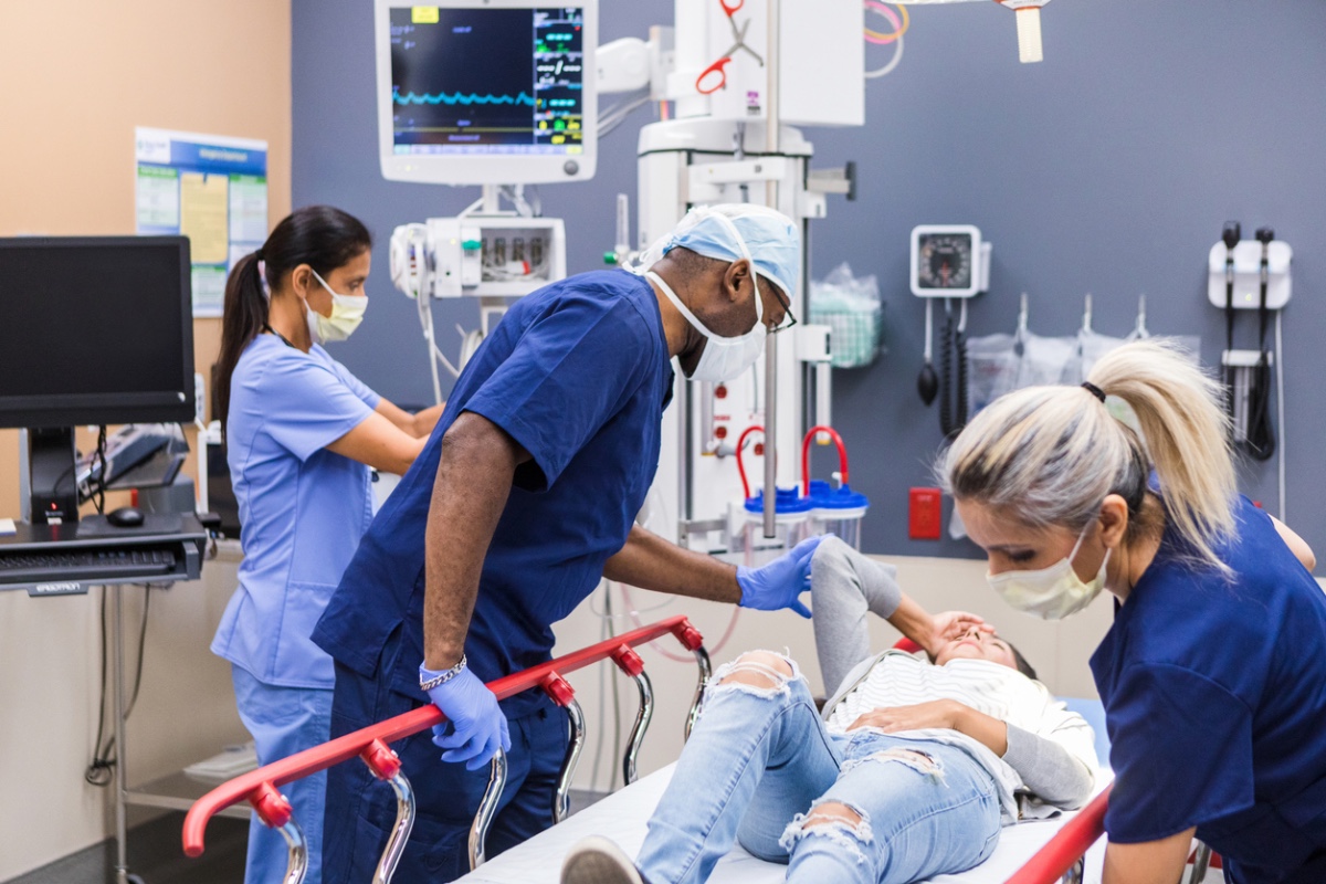 anesthesia administration in the ER